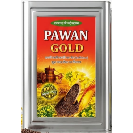 Pawan Gold Kachi Ghani Mustard Oil 30 Litre